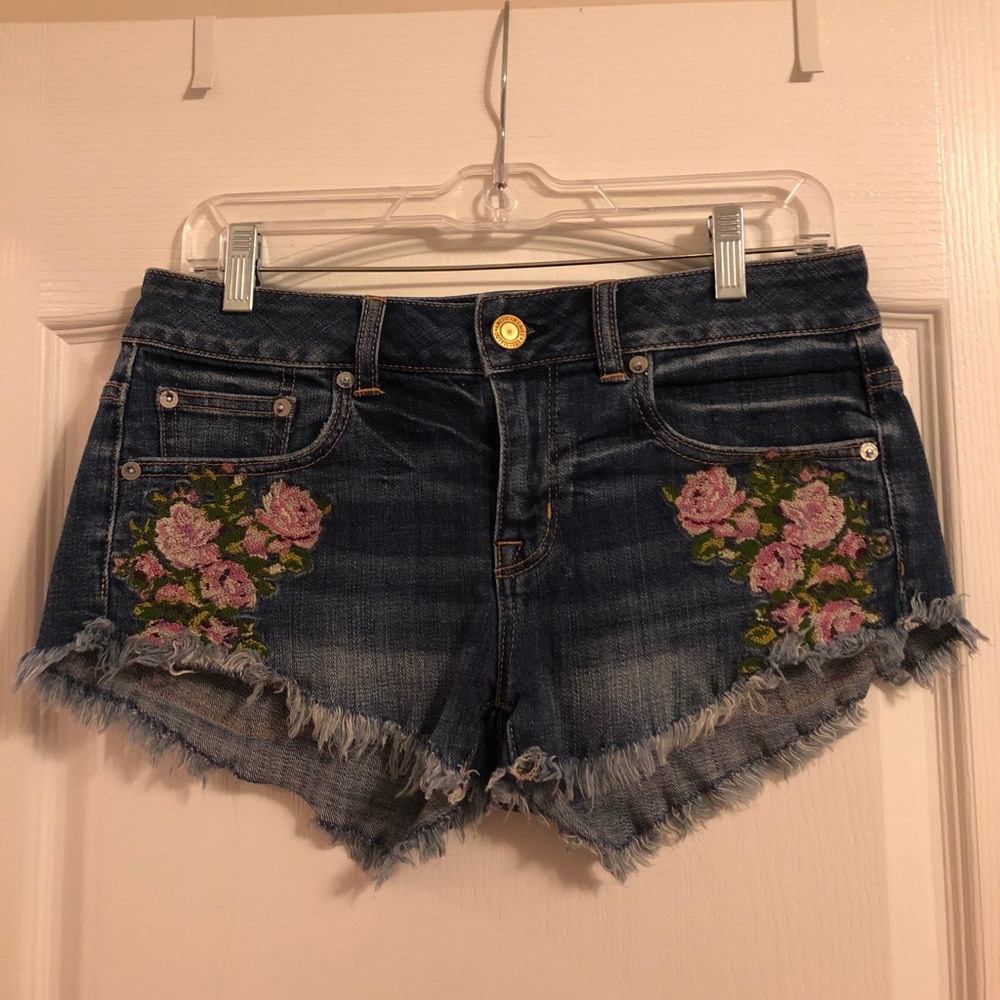 American Eagle Floral Shorts